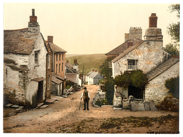 CON_Boscastle_11103_the_village_street_Cornwall