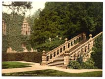 DBY_Haddon_Hall_10405_the_terrace_steps_Derbyshire