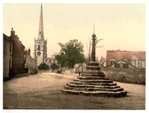 DBY_Repton_Cross_11077_church_and_school_Derbyshire