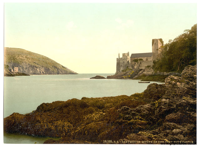 DEV_Dartmouth_10103_Mouth_of_the_Dart_with_castle