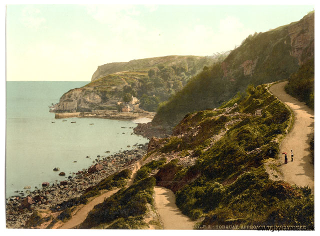 DEV_Torquay_10107_Approach_to_Babbacombe_Beach