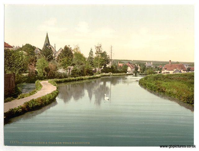 KEN_Maidstone_11175_Loose_Church_and_village