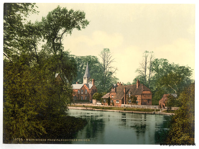 LND_Whitechurch_10730_from_Pangbourne_Bridge_London_and_suburbs