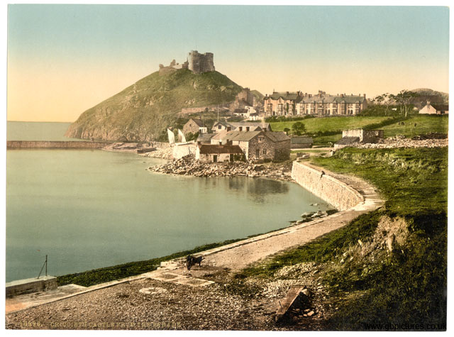 CAE_Criccieth_10596_Castle_From_the_parade