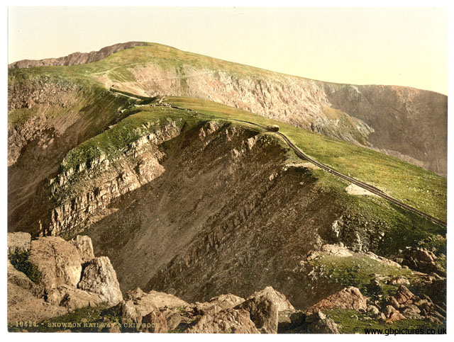 CAE_Snowdon_10624_Railway_and_Crib_Goch