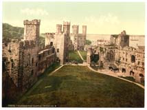 CAE_Caernarvon_10635_Castle_Interior_looking_east